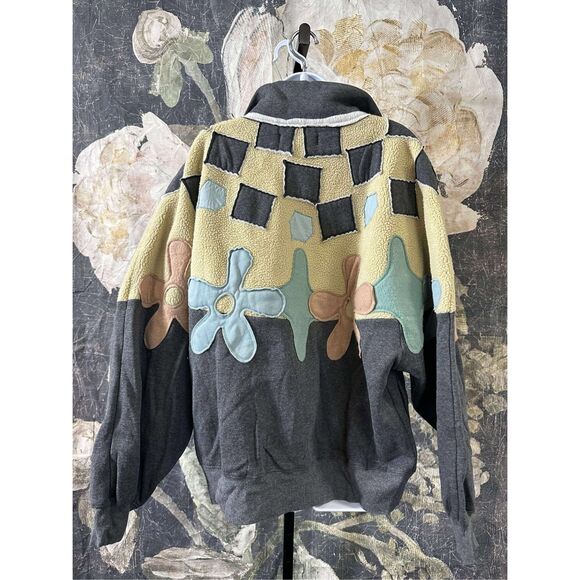 New Free People Flower Power Pullover Sz Small - Picture 5 of 7